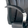 sillon de oficina negro londres piel sintetica 8