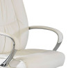 sillon de oficina blanco bahia respaldo alto piel sintetica piel sintetica 6