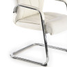 silla confidente blanco bahia patin piel natural piel natural 4