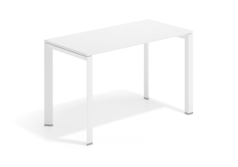 Combinacion Mesa de escritorio Link fondo 60 estructura blanca - Pino danes, 100x60 cm