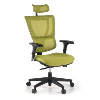 Silla de oficina ergonómica Android, sincro red - verde