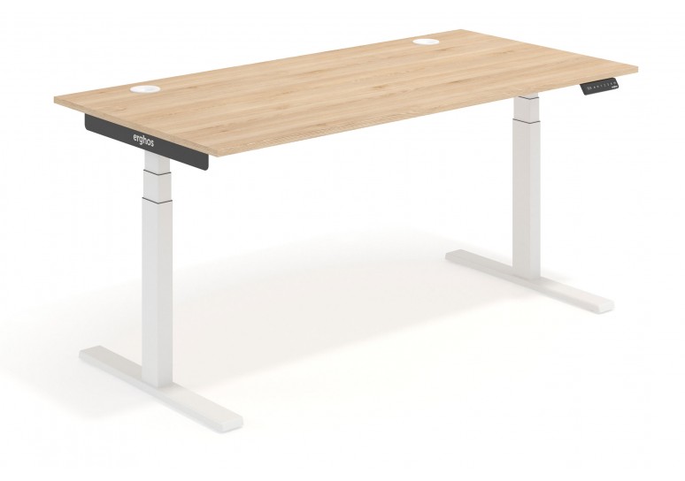 Erghos smart pro mesa elevable electrica estructura blanca