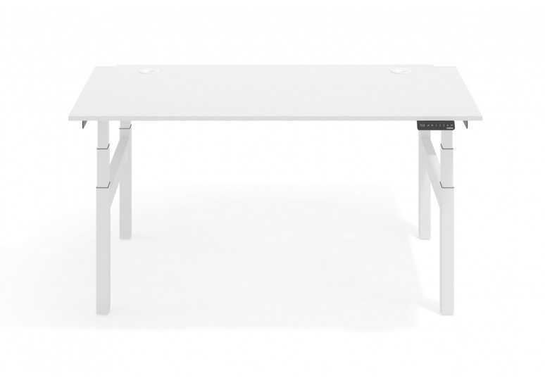 Erghos smart pro mesa multipuesto elevable estructura blanca