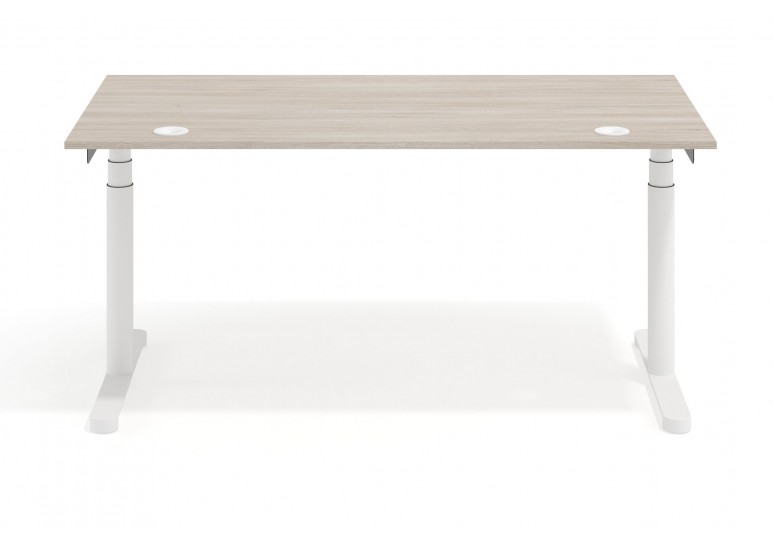 Erghos smart core mesa elevable premium estructura blanca