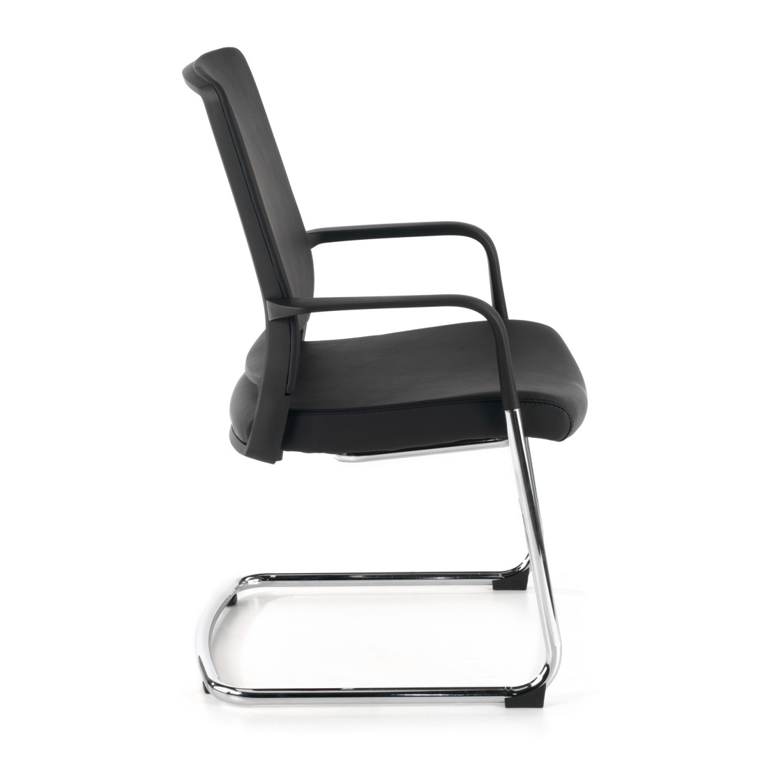 silla confidente negro dante ecopiel piel sintetica 5