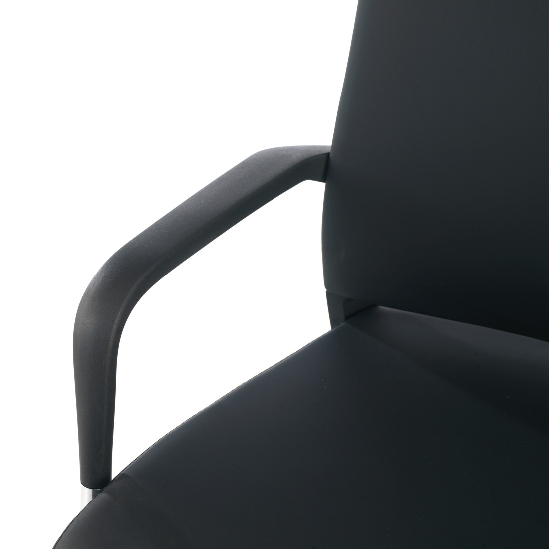 silla confidente negro dante ecopiel piel sintetica 6