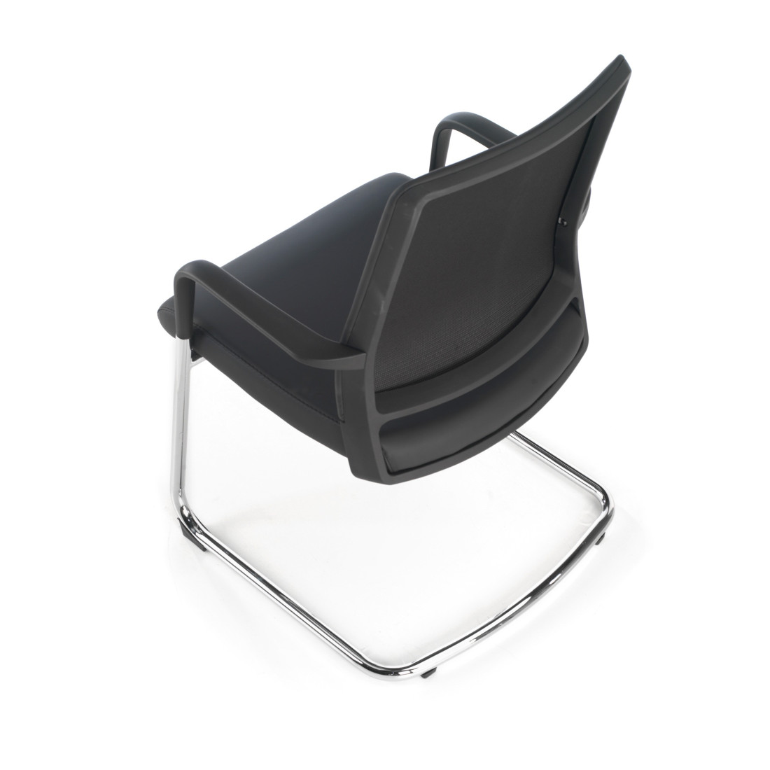 silla confidente negro dante ecopiel piel sintetica 8