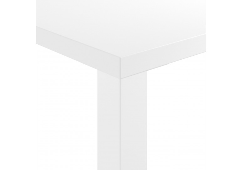 Mesa con ala meet y buc cajonera estructura blanca