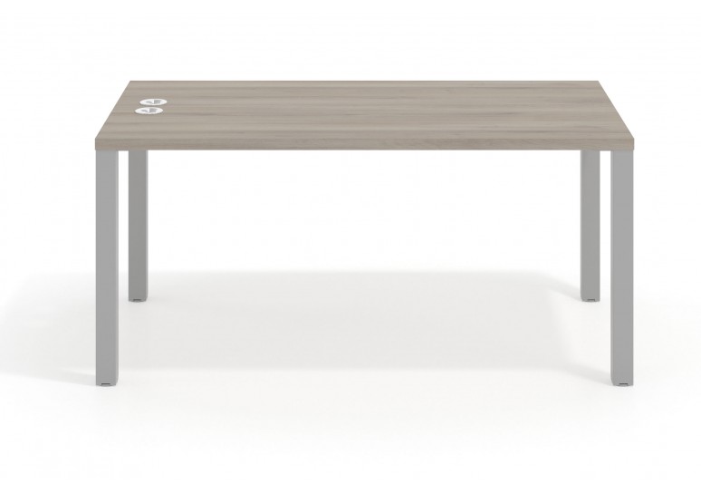 Mesa de escritorio Quadra estructura aluminio