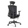 silla giratoria negro baron malla 8