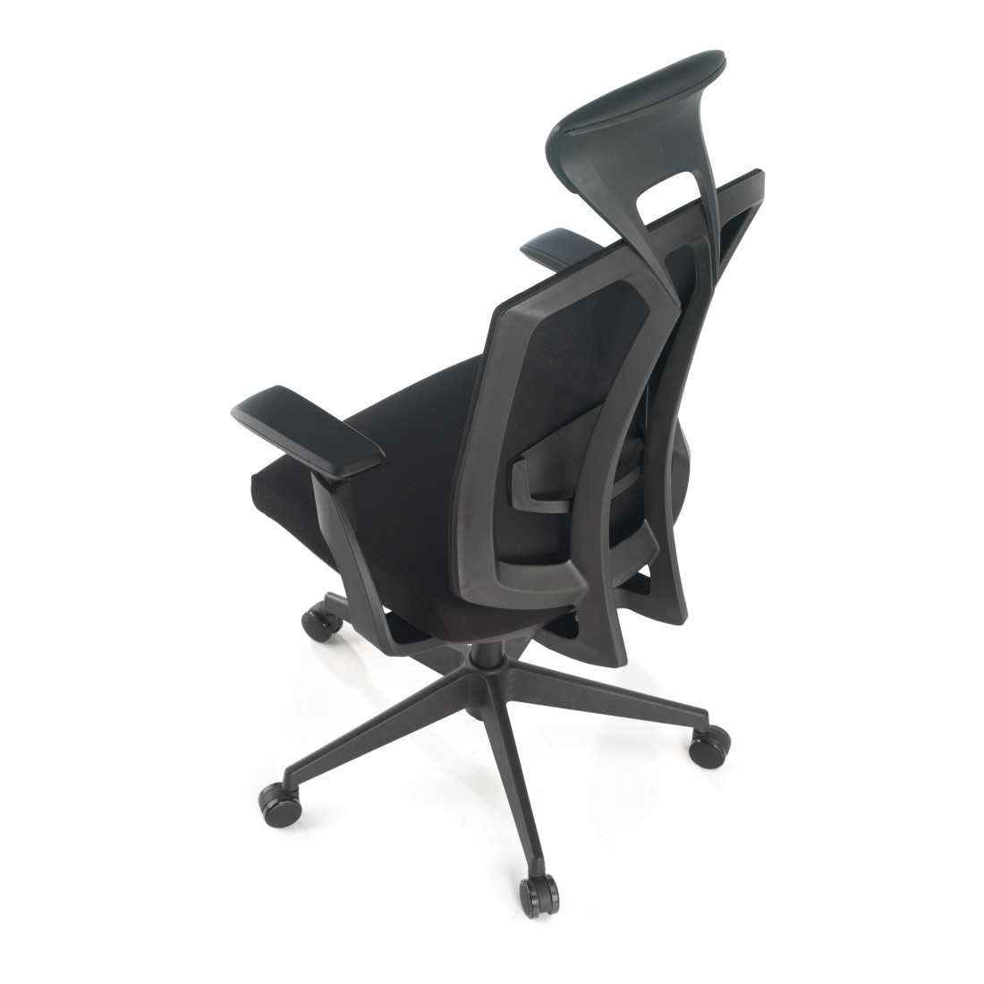 silla giratoria negro baron malla 5