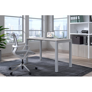 Kubika - Mesa de escritorio Kubika fondo 60 estructura aluminio - Imagen 2
