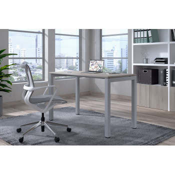 Kubika - Mesa de escritorio Kubika fondo 60 estructura aluminio - Imagen 2