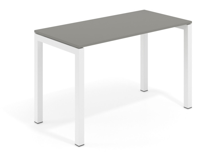 Combinacion Mesa de escritorio Kubika fondo 60 estructura blanca - Iron, 100x60 cm