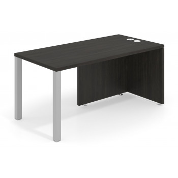 Meet - Mesa de escritorio meet  estructura aluminio - Imagen 1