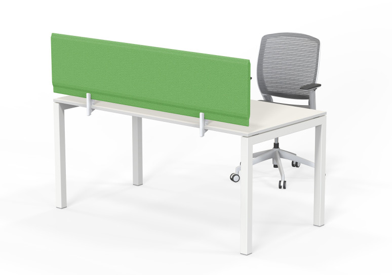 Divisor softwall para mesa - Para mesa largo 120cm, gris