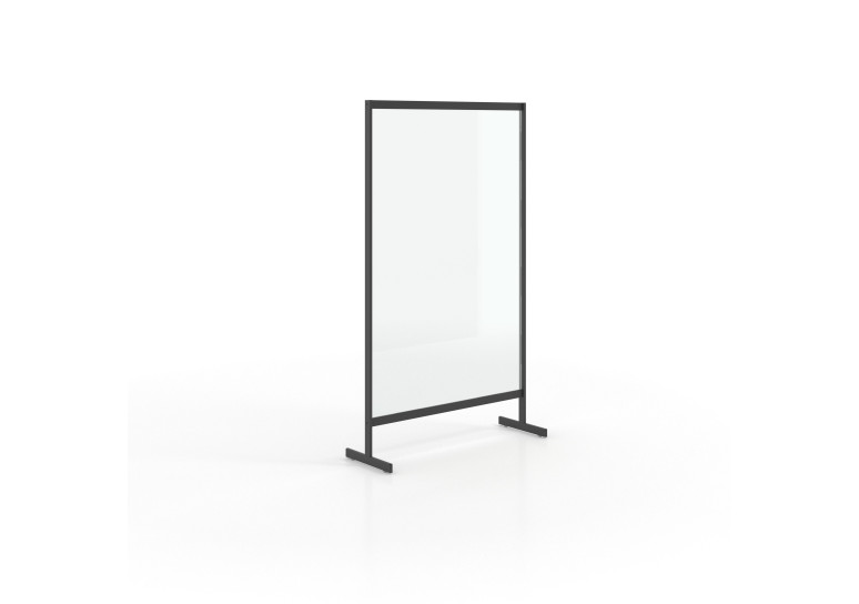 biombo de oficina negro proximity 1