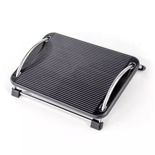 Balance Reposapies ajustable manual, negro 