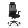 Silla de oficina Wind, respaldo ergonómico, brazos 3D, reposacabezas