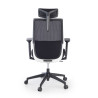 silla giratoria negro wind malla 8