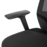 silla giratoria negro wind malla 6
