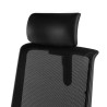 silla giratoria negro wind malla 7