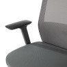 silla giratoria gris wind malla 7