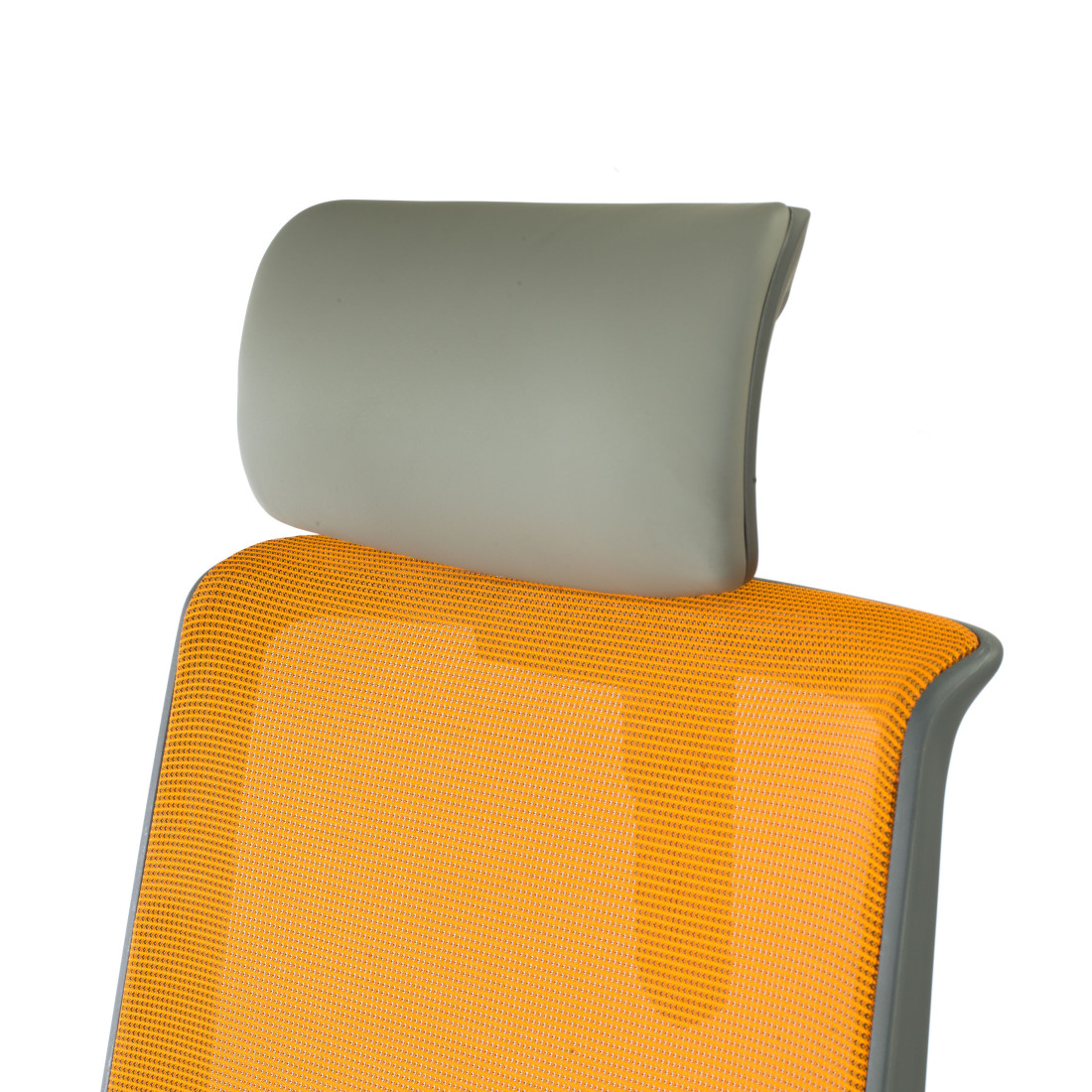 silla giratoria naranja wind malla 8