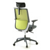 silla giratoria verde wind malla 5