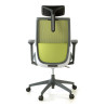 silla giratoria verde wind malla 6
