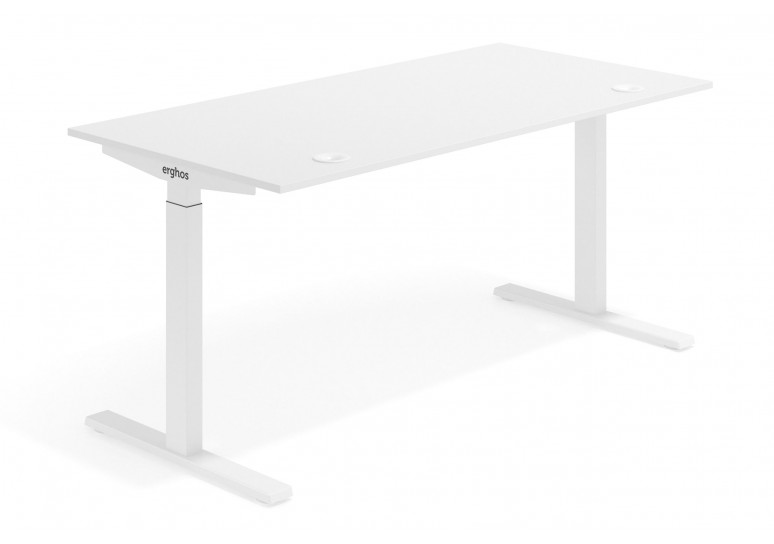 Erghos smart mesa elevable motorizada estructura blanca