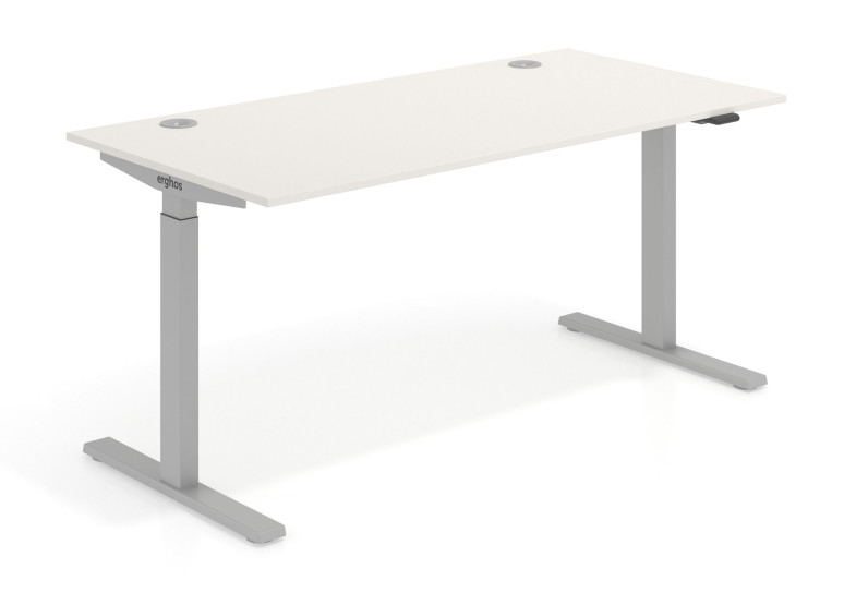 Combinacion Erghos smart mesa elevable motorizada estructura aluminio - 120x80 cm, Tibet