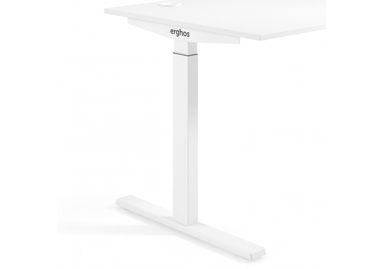 Erghos smart mesa elevable motorizada estructura blanca