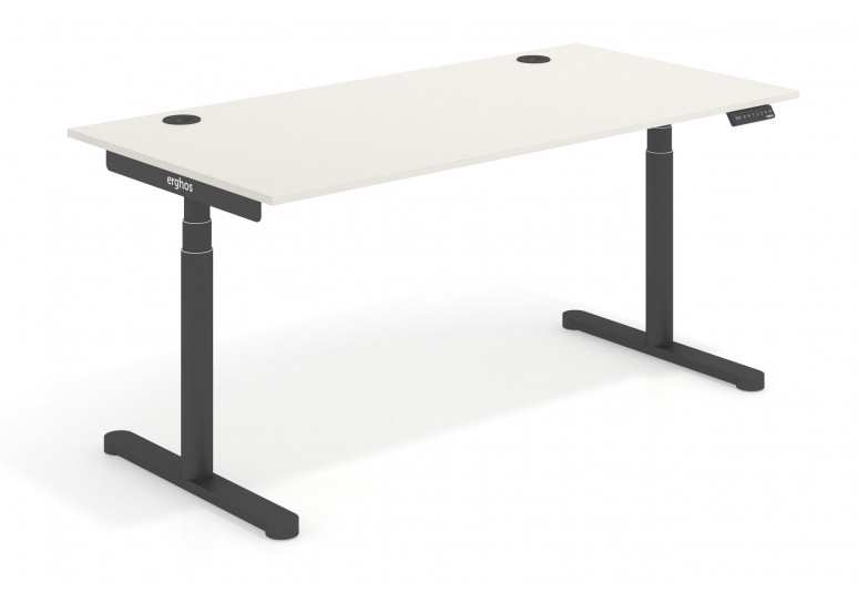 Erghos core mesa elevable premium estructura negro