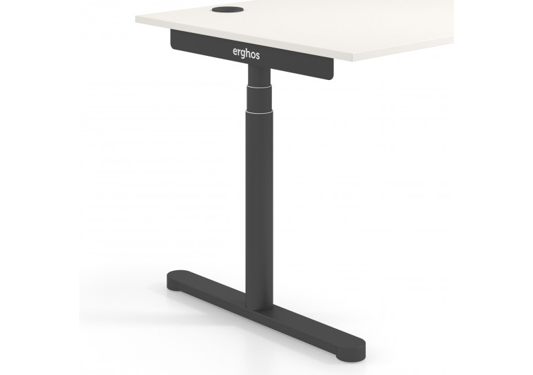 Erghos core mesa elevable premium estructura negro