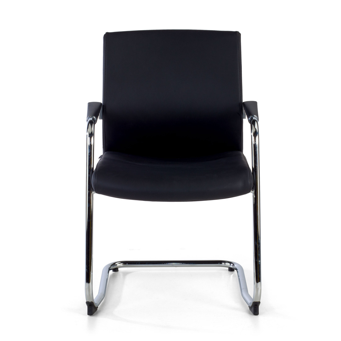 silla confidente negro tivoli ecopiel piel sintetica 3