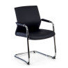 Silla confidente Tivoli patín ecopiel - NEGRO
