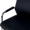 silla confidente negro tivoli ecopiel piel sintetica 5