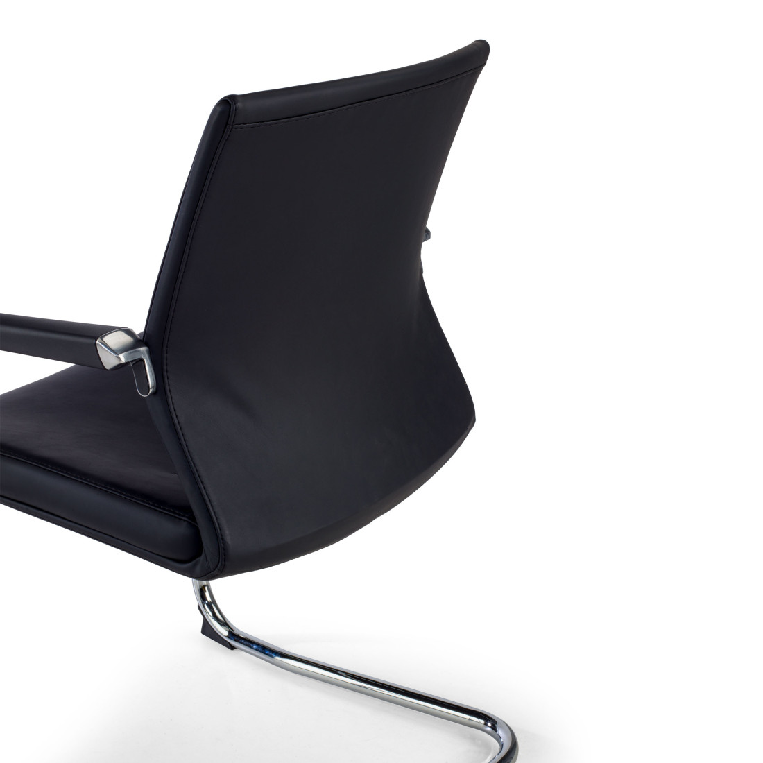 silla confidente negro tivoli ecopiel piel sintetica 7