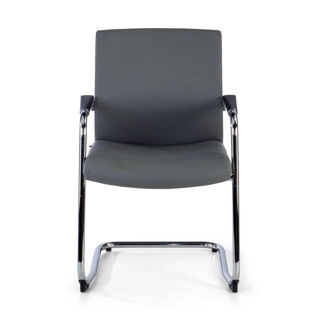 silla confidente gris tivoli ecopiel piel sintetica 3