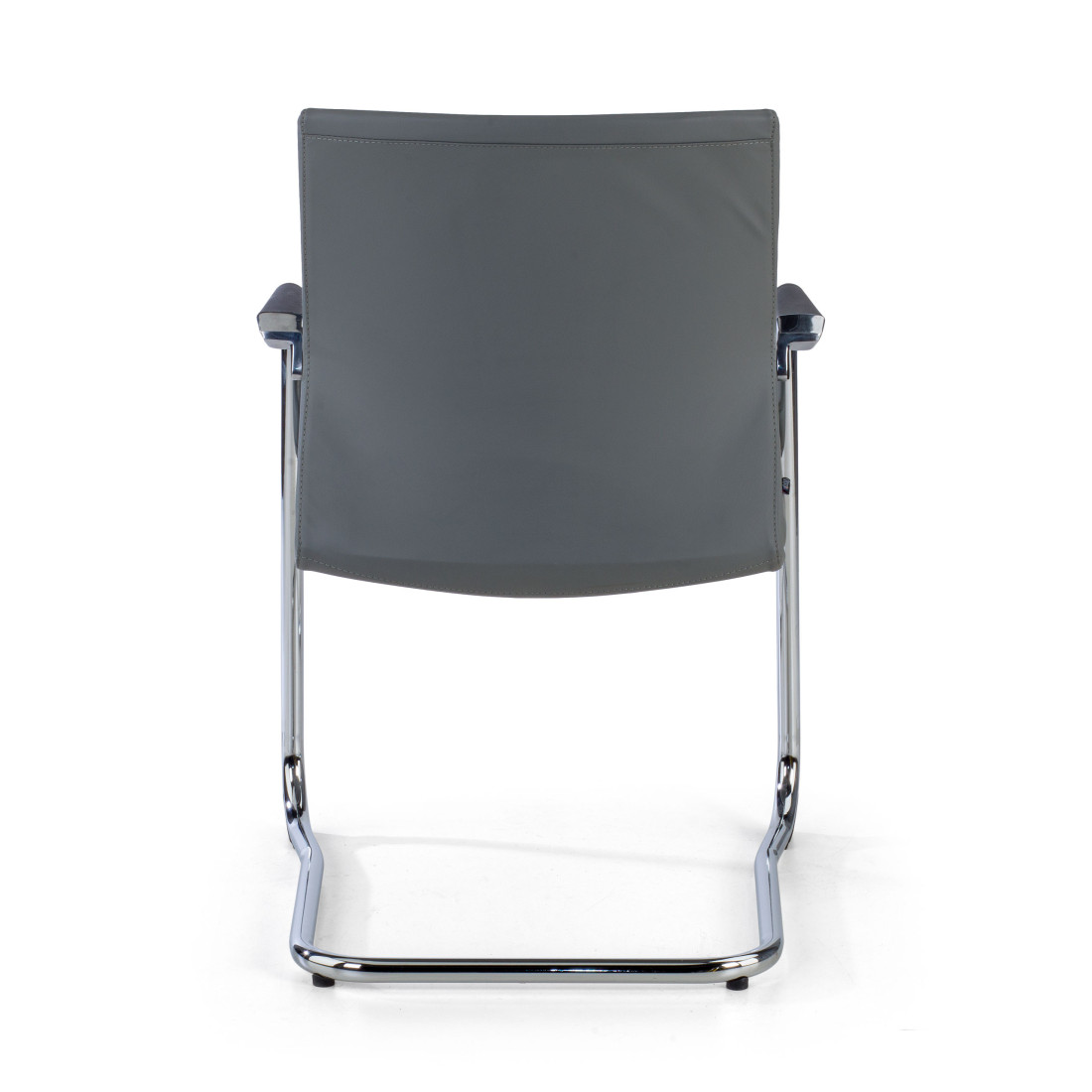 silla confidente gris tivoli ecopiel piel sintetica 10