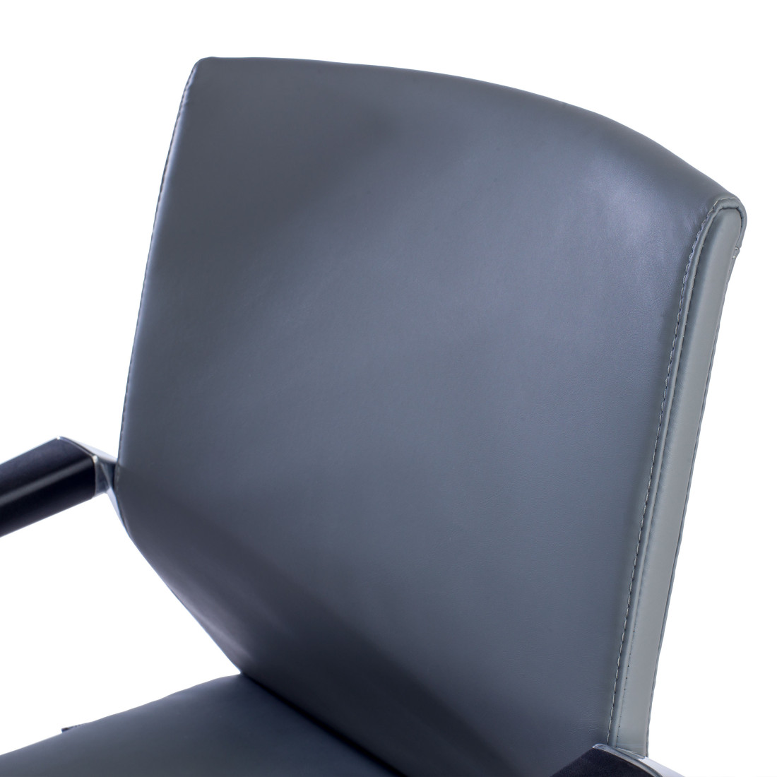 silla confidente gris tivoli ecopiel piel sintetica 6