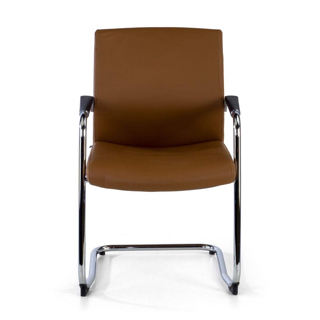silla confidente marron tivoli ecopiel piel sintetica 3