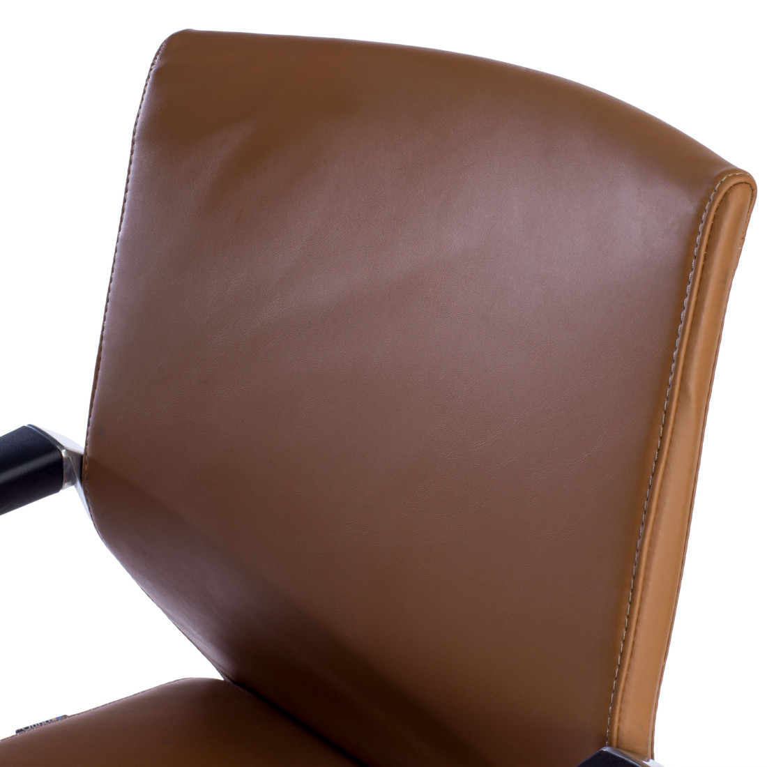 silla confidente marron tivoli ecopiel piel sintetica 7