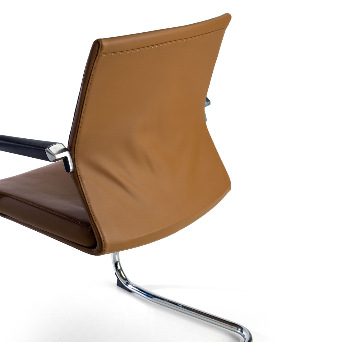 silla confidente marron tivoli ecopiel piel sintetica 8