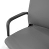 silla confidente gris dante ecopiel piel sintetica 5