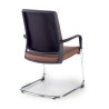 silla confidente marron dante ecopiel piel sintetica 7