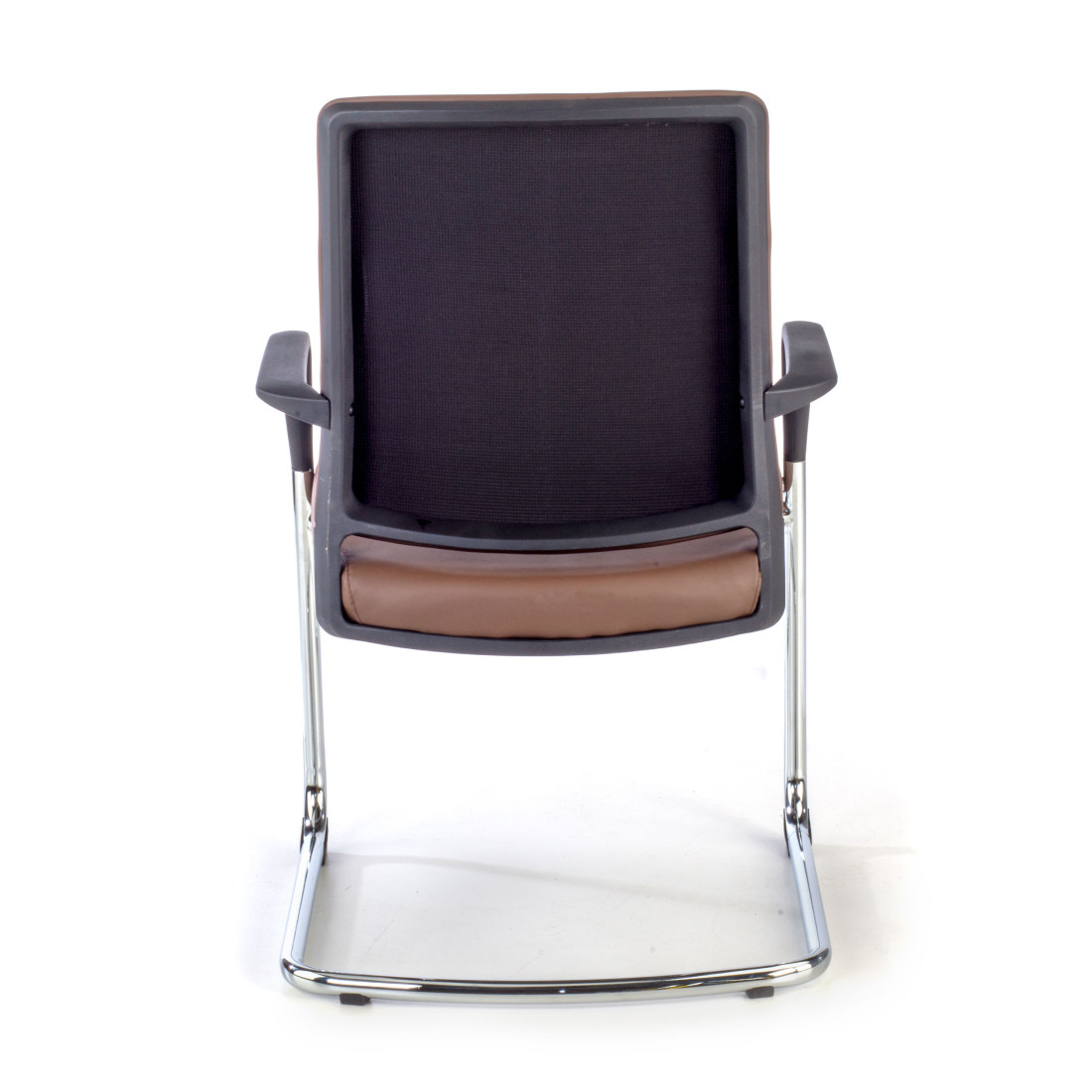 silla confidente marron dante ecopiel piel sintetica 9