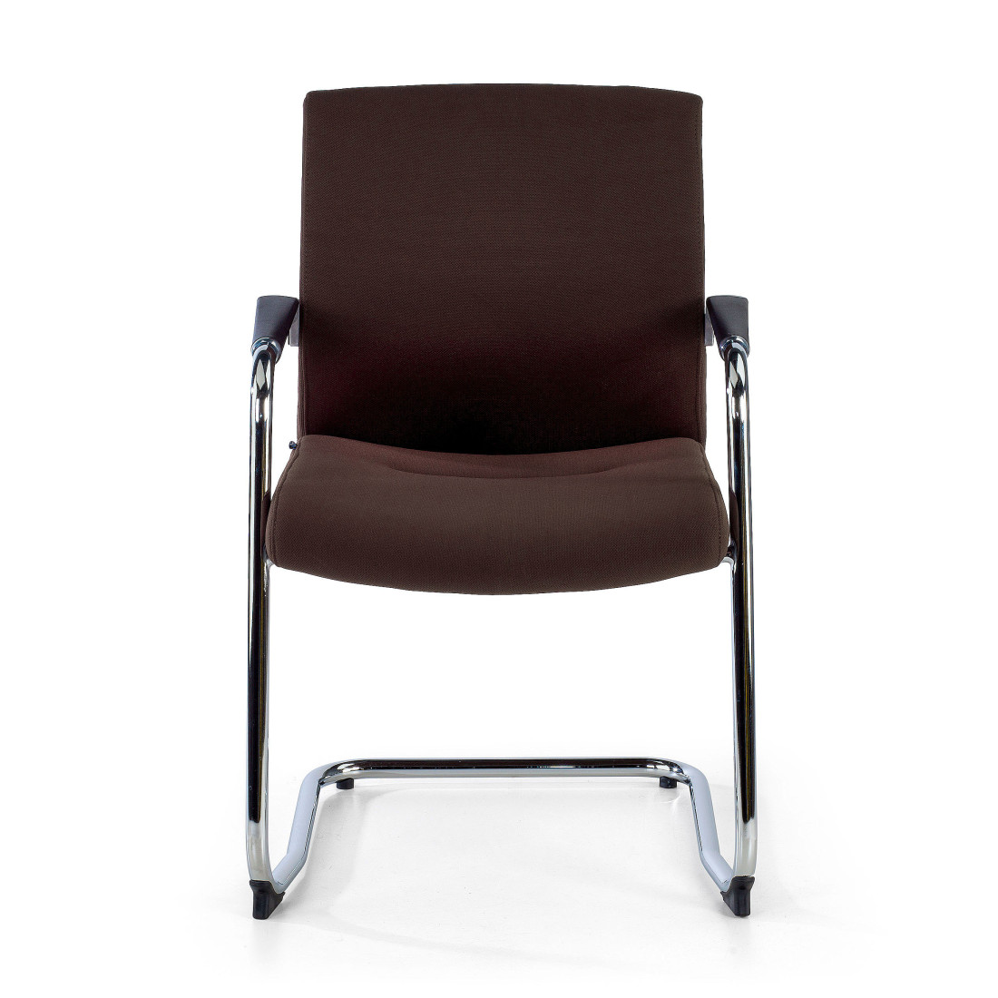 silla confidente marron tivoli tejido tela 3