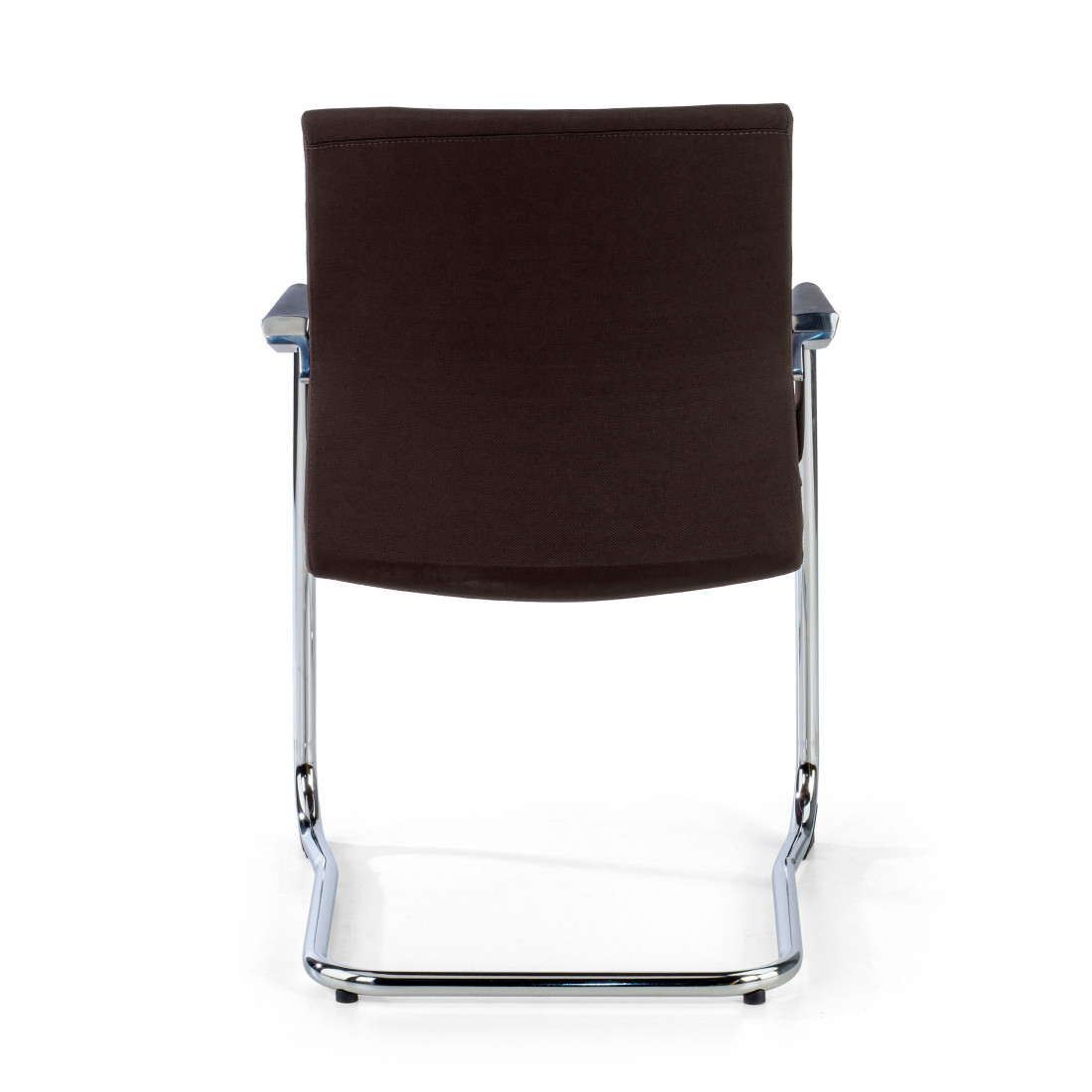 silla confidente marron tivoli tejido tela 6